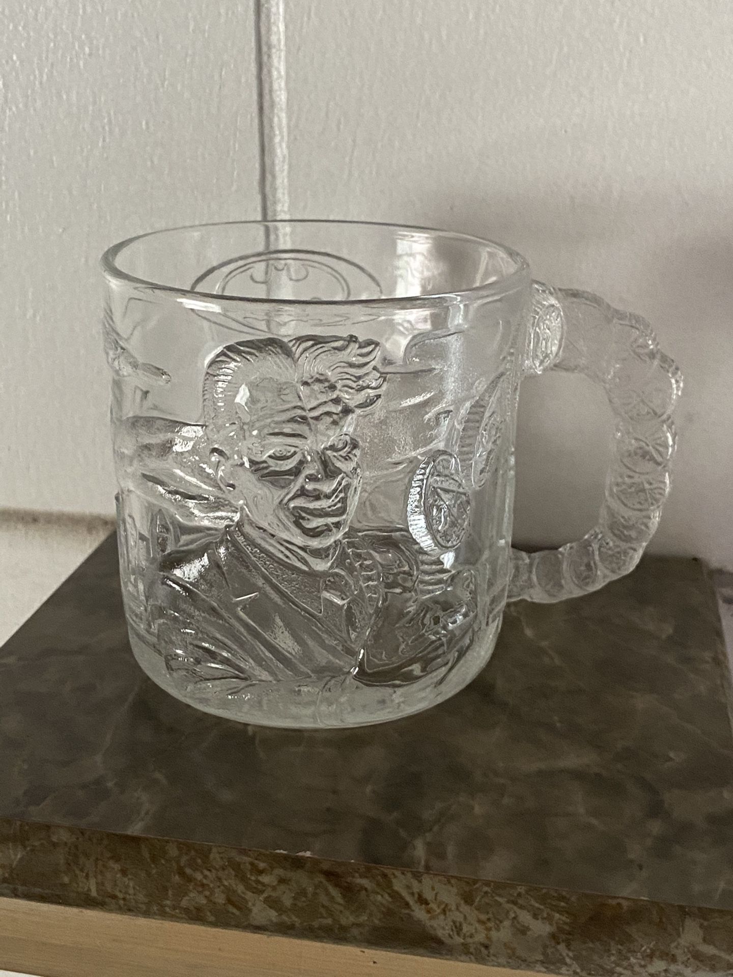 Batman forever glass cup McDonald’s Two Face