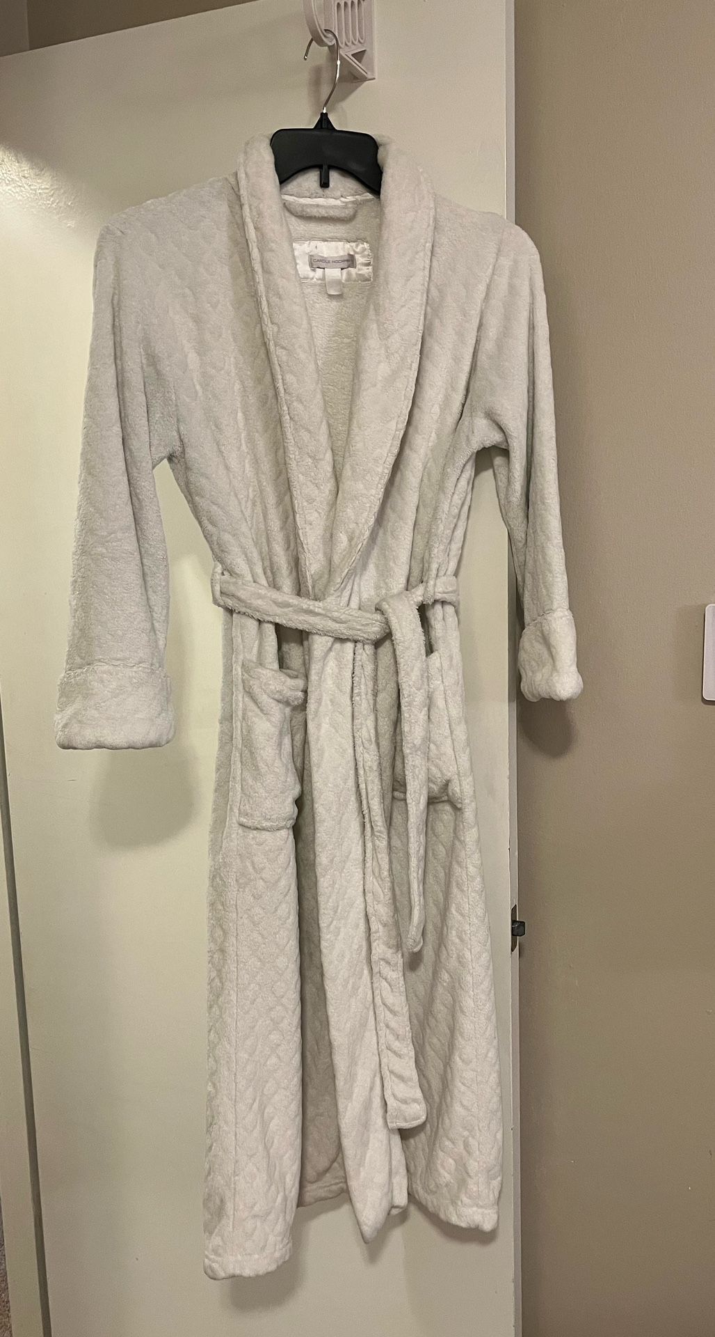 Carole Hochman Plush and Warm Luxurious Wrap Robe Women's Size Large
