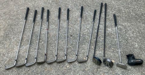 11 Various Golf Clubs