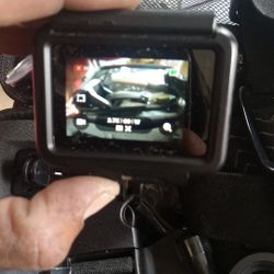 Go Pro Black 7 Case / Chest Mount/ Bike Mount/ Tripod / All Cables Included 
