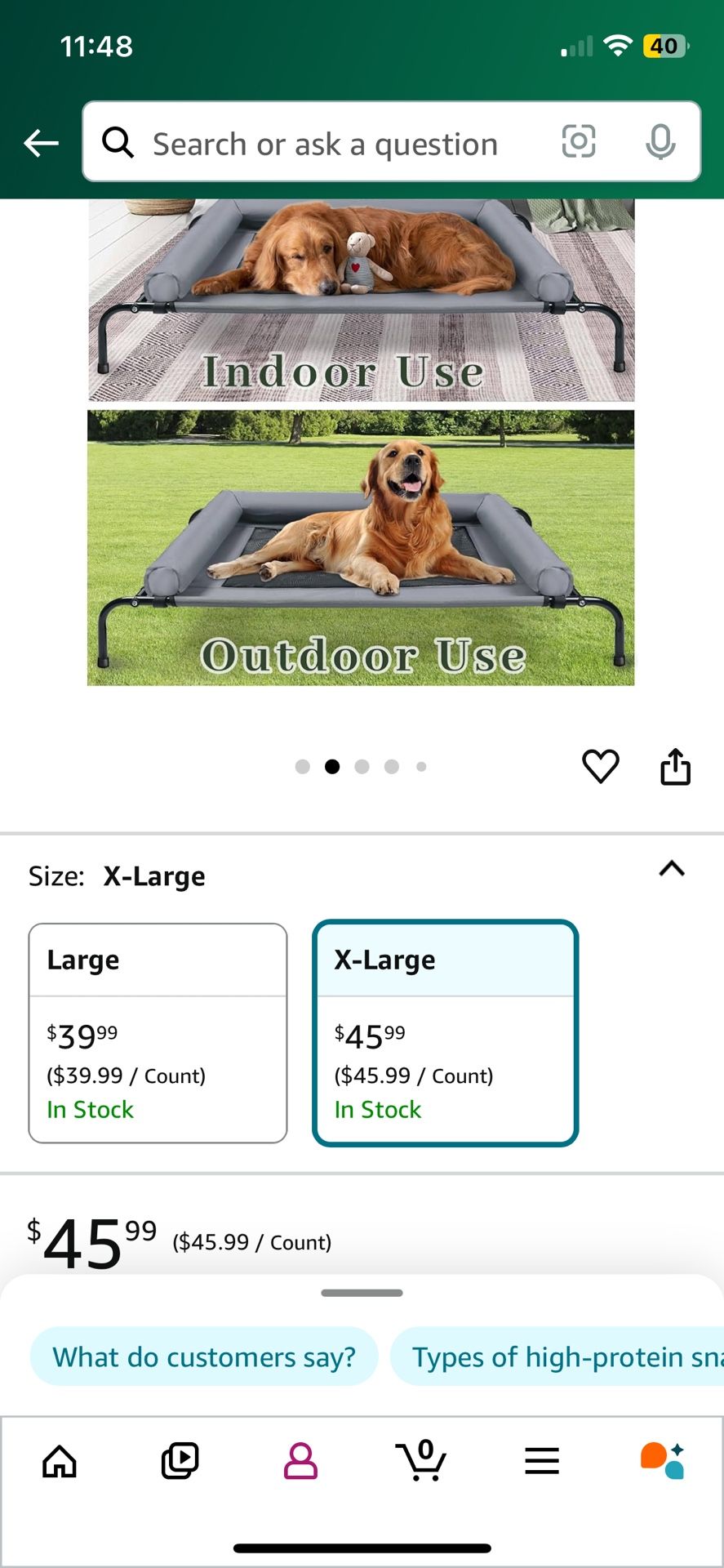 Large Dog Bed