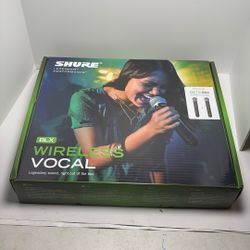  USA Brand New SM58 Handheld Wireless Microphone System Come with 2 Microphone