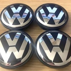 70mm Volkswagen rim center caps.  VW puddle lights sold separately $30. SHIPPING AVAILABLE 