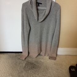 Brand New Sweather / Gold & Silver