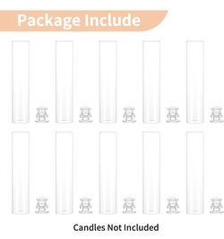 Glass Candle Holder