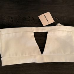 Brand New Bandeau Crop Top Cut Out 