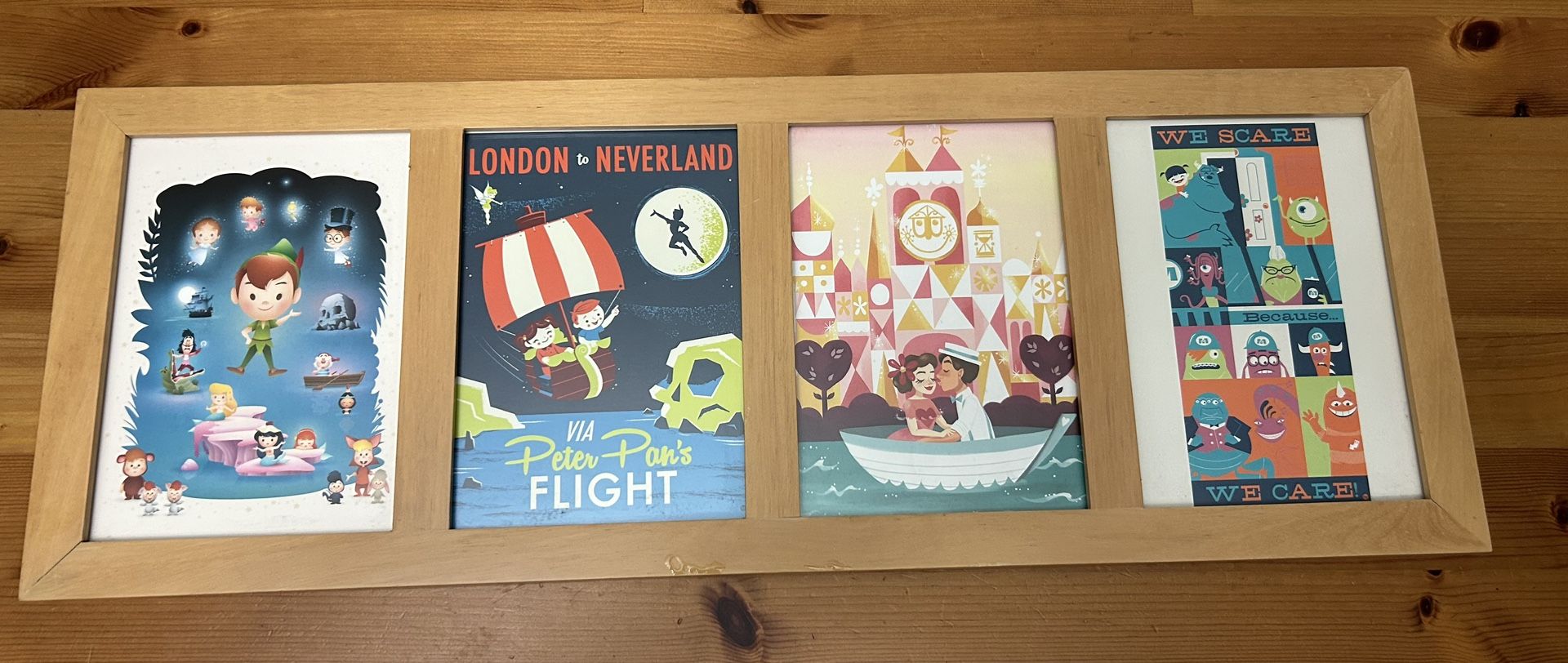Frame With Disney Wonderground Postcards