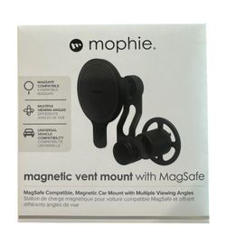 mophie Magnetic Vent Mount with MagSafe for Apple iPhone 12/13/14 Series - Black