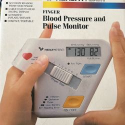 Blood Pressure And Pulse Monitor 