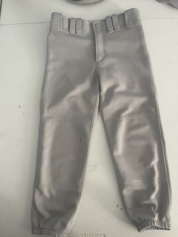 Mizuno Women's Performance Softball Pants Light Grey XS Belt Loops RN 89730