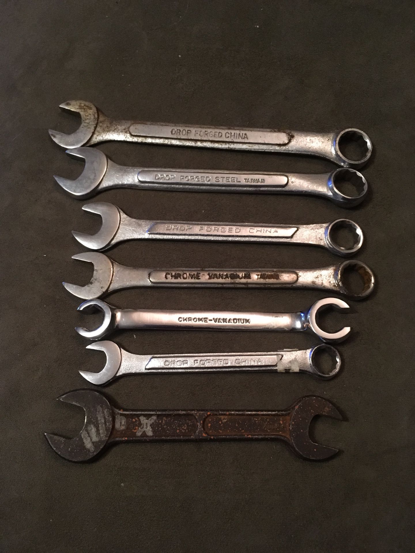 Assorted wrench’s