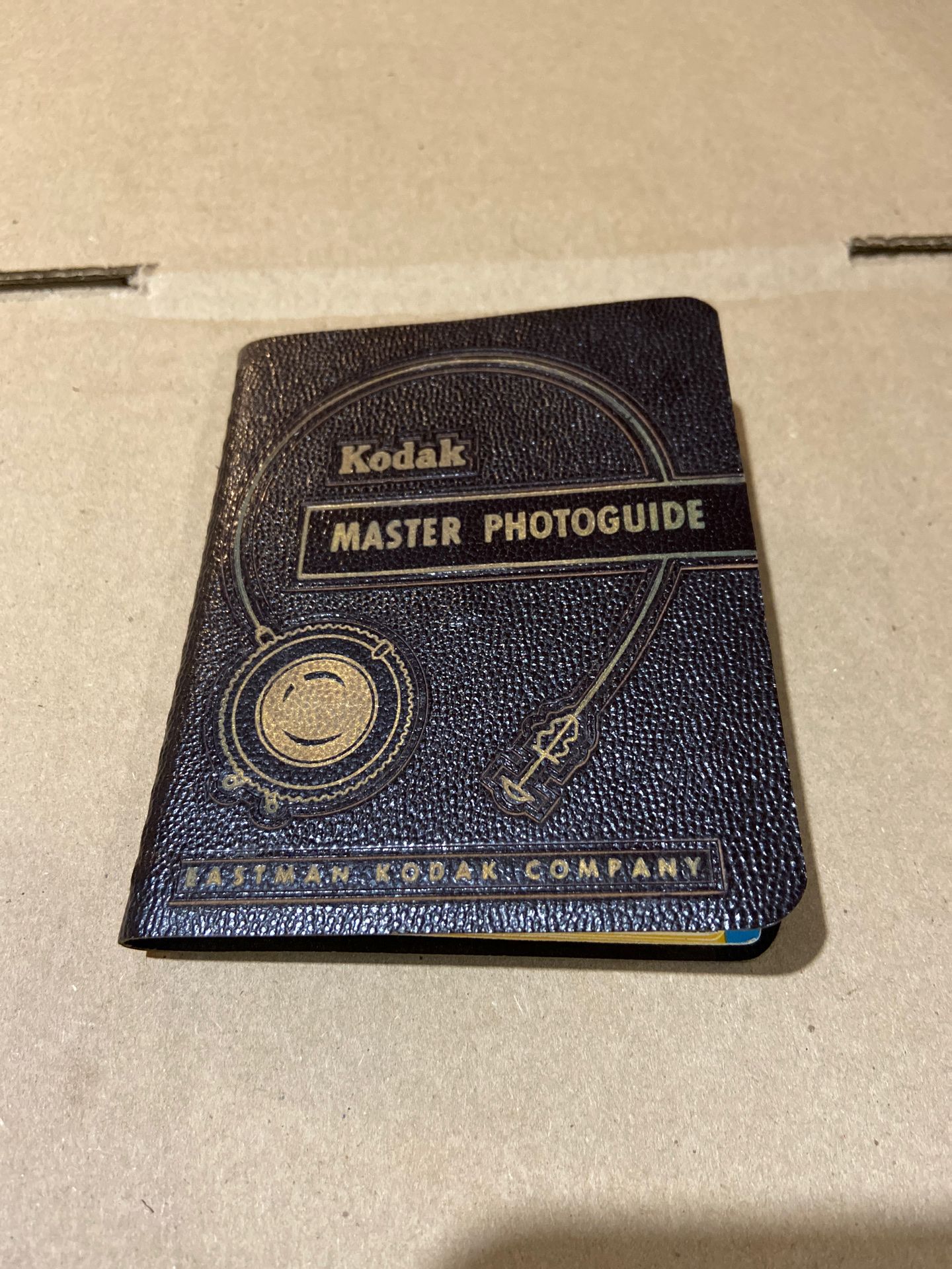 Kodak master photo guide booklet vintage camera 1951