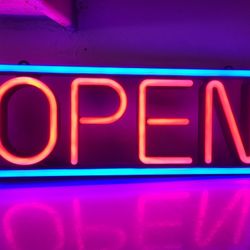 Neon Open Sign