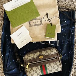 GUCCI Ophidia GG Supreme mini bag