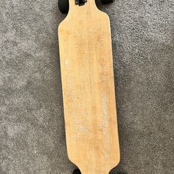 BAMBOO PLEXIGLASS LONGBOARD!!