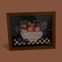 Folk Art Print Titled Fruit of the Spirit by American Artist Diane Ulmer Pedersen