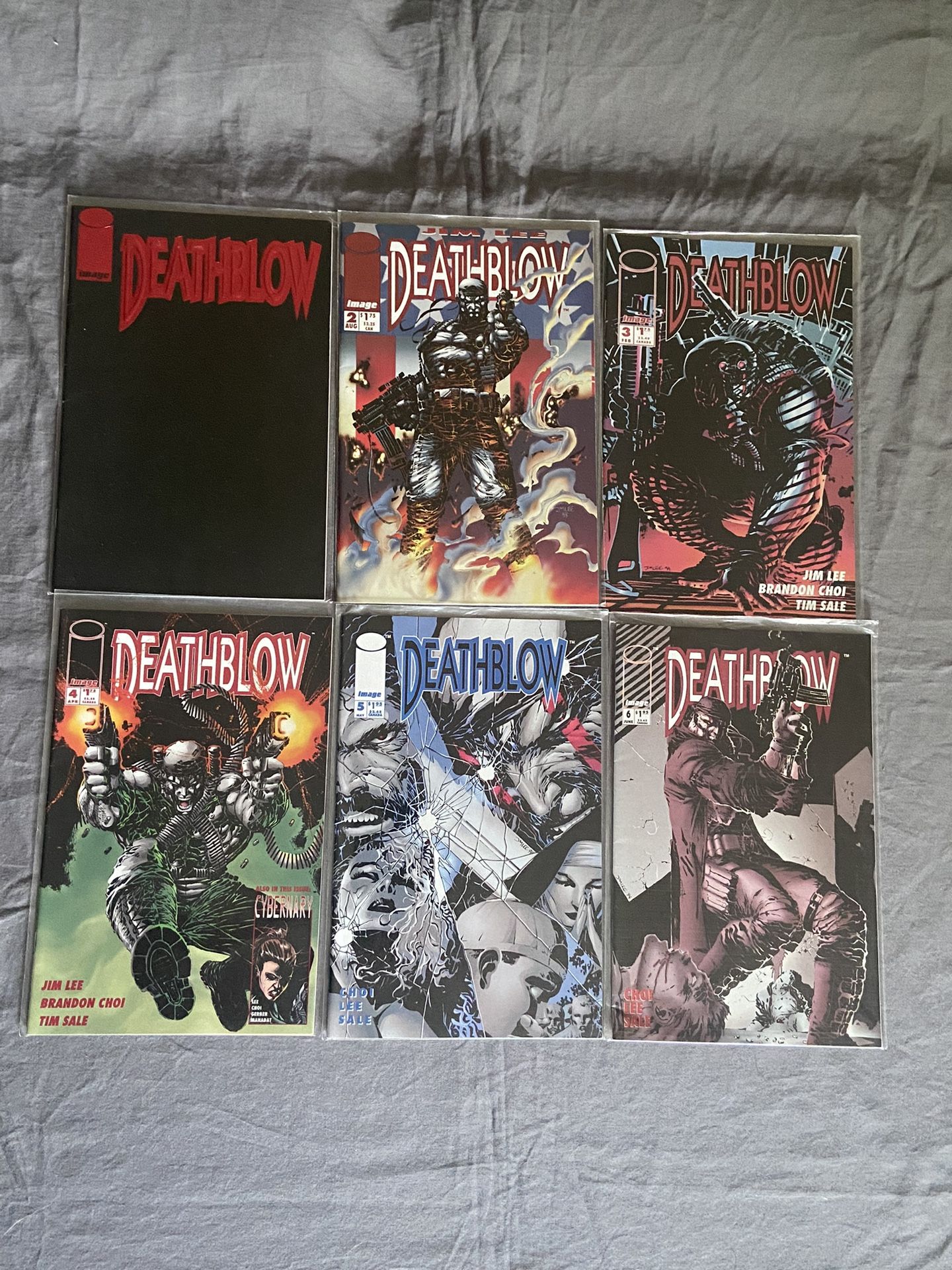 Image Comics “Deathblow” Comic Books