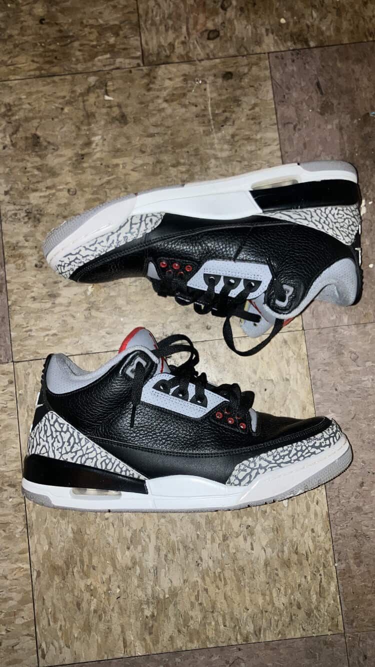 2018 Jordan “Black Cement” 3s