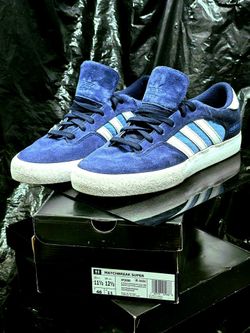 Adidas Matchbreak Super Navy Blue Suede Men's 11.5 | Mint Condition