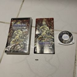 Yggdra Union: We'll Never Fight Alone Sony PSP Playstation Complete Near Mint