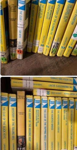 Large lot of Nancy Drew Books