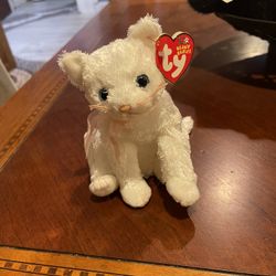 Fancy Cat With Tag Beanie Baby