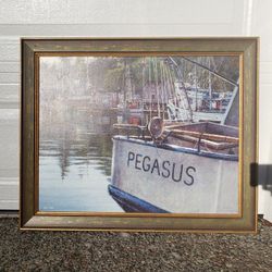 A beautiful print Canvas of a painting of Harold W Johnson