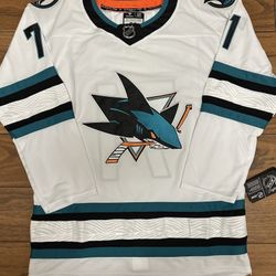 San Jose Sharks Celebrini #71 Jersey White