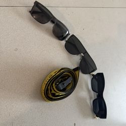 YSL Sunglasses And OFF WHITE TIM WILL BELT