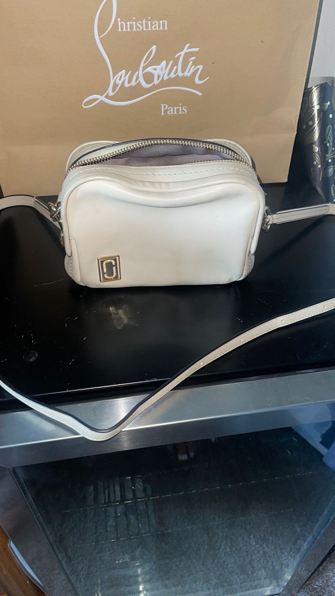 Marc Jacobs Cream Crossbody Bag