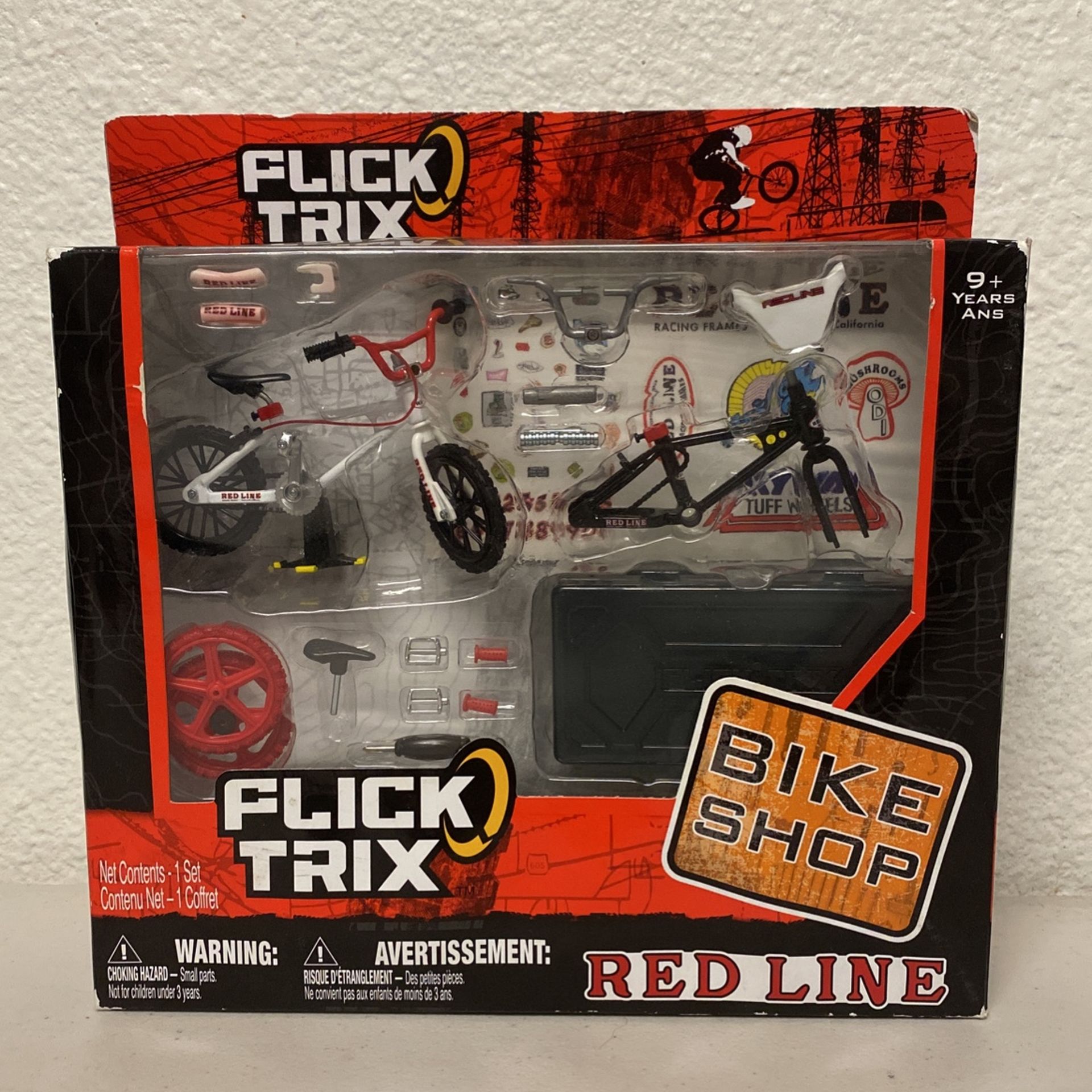 Flick Trix Redline Bmx Finger Bike