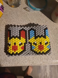 Pokemon Minum And Plusle Kandi Cuff