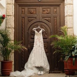 Lace Mermaid Wedding Dress 
