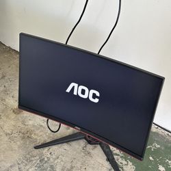 AOC C24G1 24" Curved Frameless Gaming Monitor