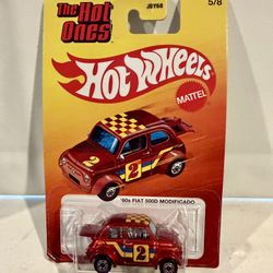 Hot Wheels The Hot Ones '60s FIAT 500D MODIFICADO #5/8 Spectraflame Red 2025