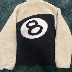 stussy 8 ball fleece