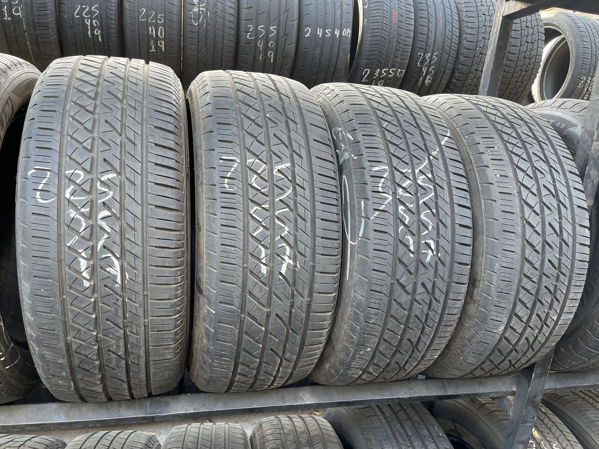 225-55-17 Used Tires 225/55/17 Llantas Usadas 