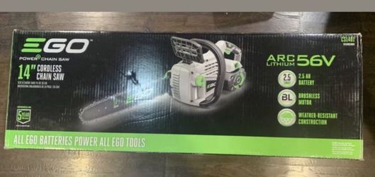 EGO CS1401 Arc Lithium Ion 56V Cordless Chainsaw Battery & Charger Genuine