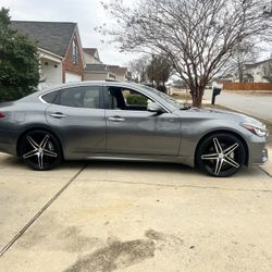 22” Rims And Tires 