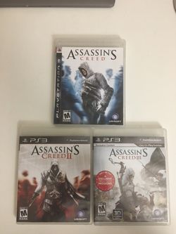 PlayStation PS3 assassins creed collection