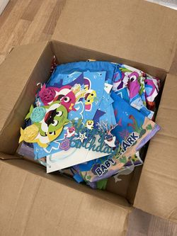 Baby shark Birthday Decorations 