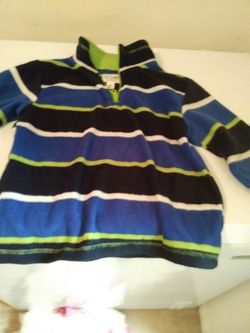 Fleece zip up pullover