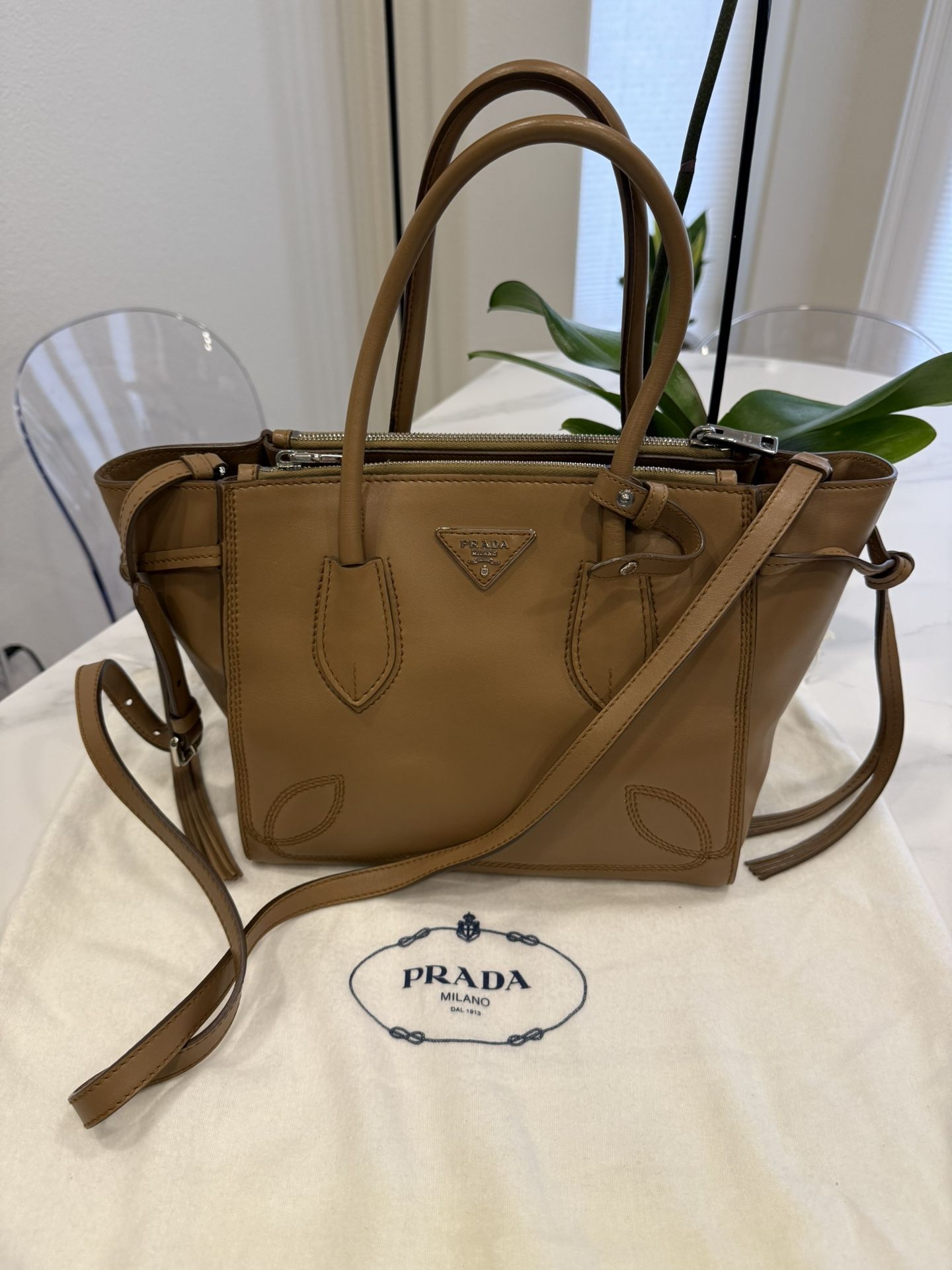 Prada Brown Leather Bag