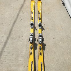 Snow Ski's With Bindings 