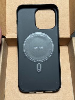 TORRAS Magnetic Slim-Fit for iPhone 15 Pro Max Case, Ultra-Thin Magsafe Black