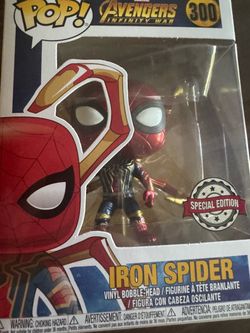 Funko Pop Iron Spider #300 Special Edition