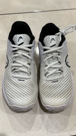 HEAD Tennis Sneakers for Juniors White and Black Size 4 US