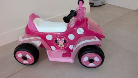 Minnie Mouse Toddler ATV and charger