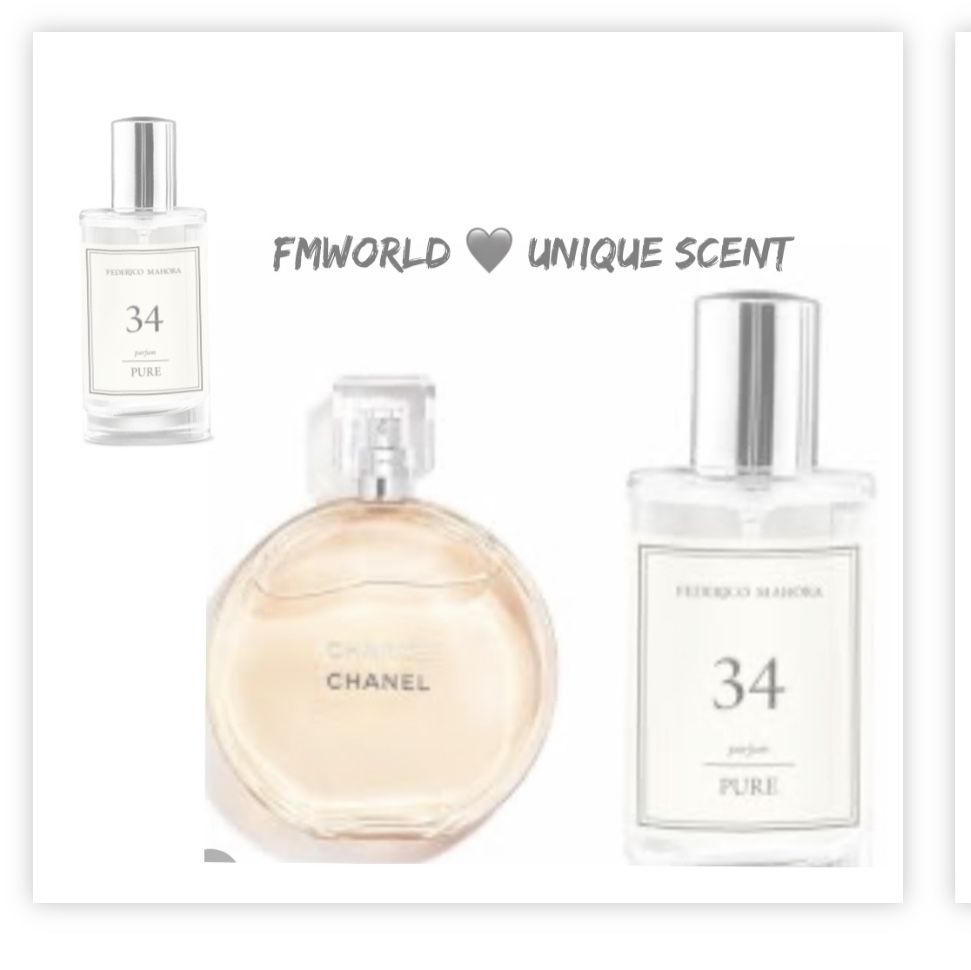 FM 34 - FM Perfume Pure Collection - 50ml Smell Like Chance channel