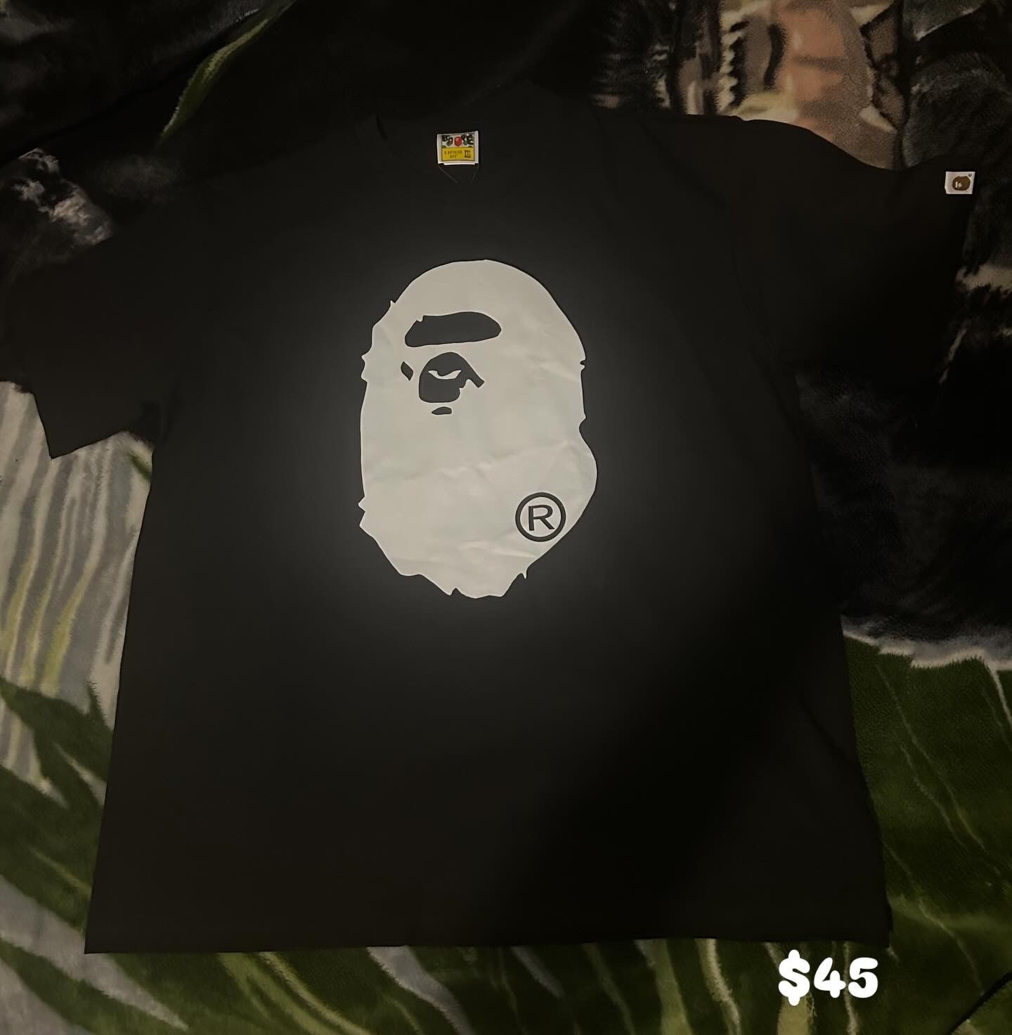 Bape Tees sized down by one size